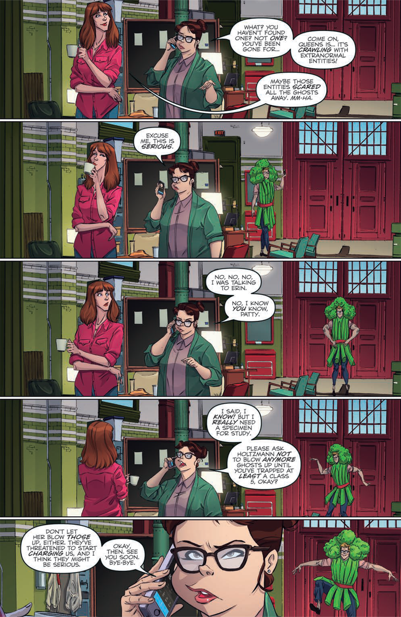 Illustration for article titled Patty and Holtzmann Are Back on the Hunt in a Look Inside the New Ghostbusters Comic